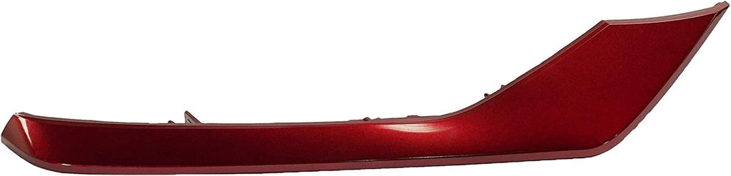 Front, Driver and Passenger Side Bumper Trim Set of 2 Compatible with 2017-2019 Nissan Sentra - NI1047104, NI1046104