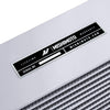 MMOC-SSO-10SL Universal Heavy-Duty Bar-And-Plate Oil Cooler, 10" Core, Same-Side Outlets, Silver