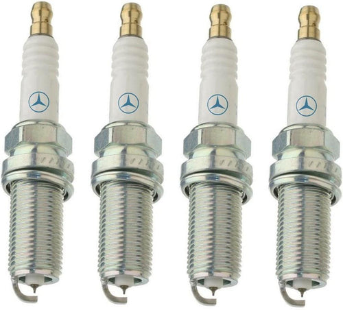 Genuine Set of 4 Spark Plugs for Mercedes-Benz W203 S203 C230 Kompressor