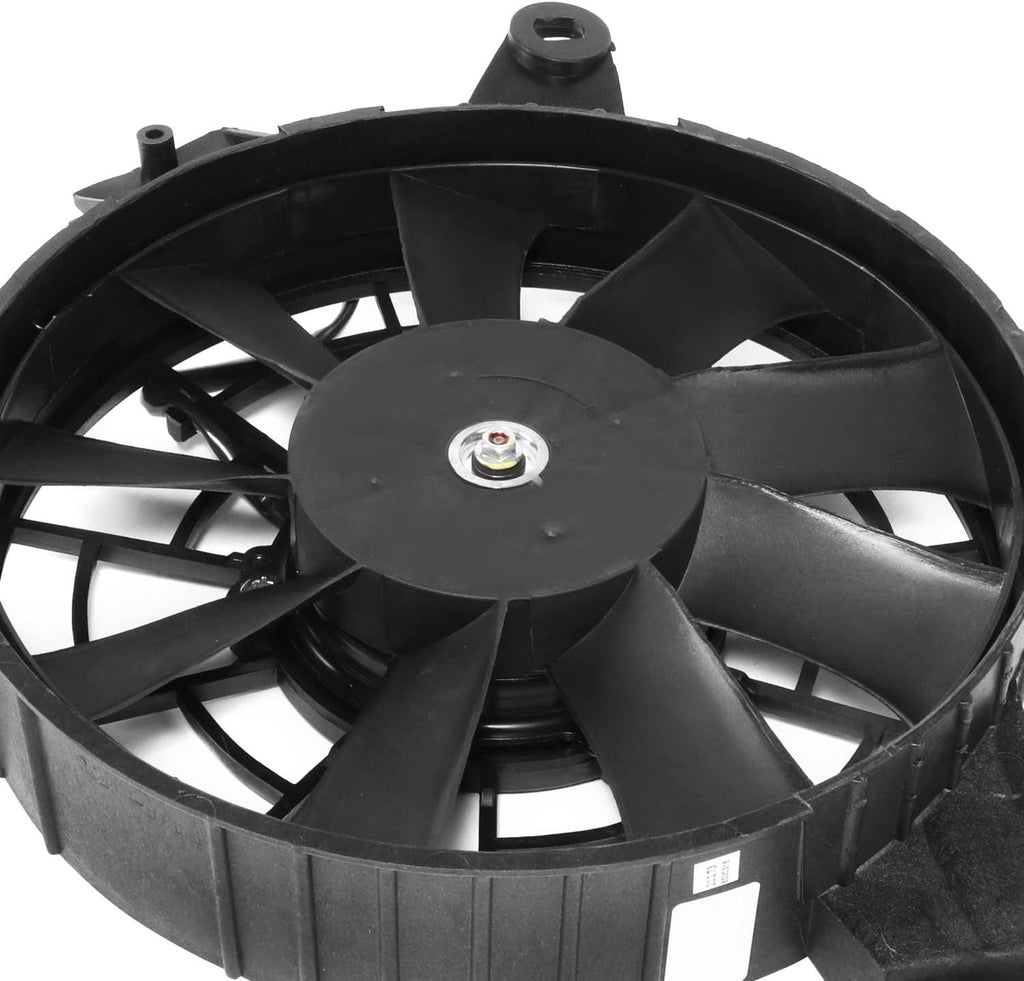 OEM-RF-1164 Factory Style A/C Condenser Fan Assembly Compatible with 2001-2002 Sportage