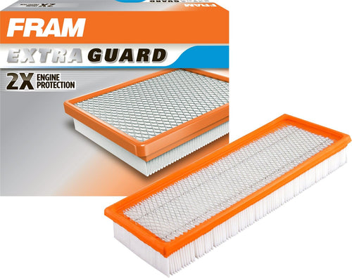 FRAM Extra Guard Flexible Panel Engine Air Filter Replacement, Easy Install W/ Advanced Engine Protection and Optimal Performance, CA7620