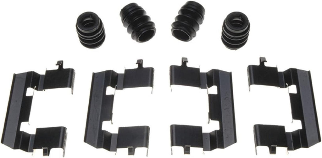 Gold 18K1669X Front Disc Brake Caliper Hardware Kit with Clips and Seals