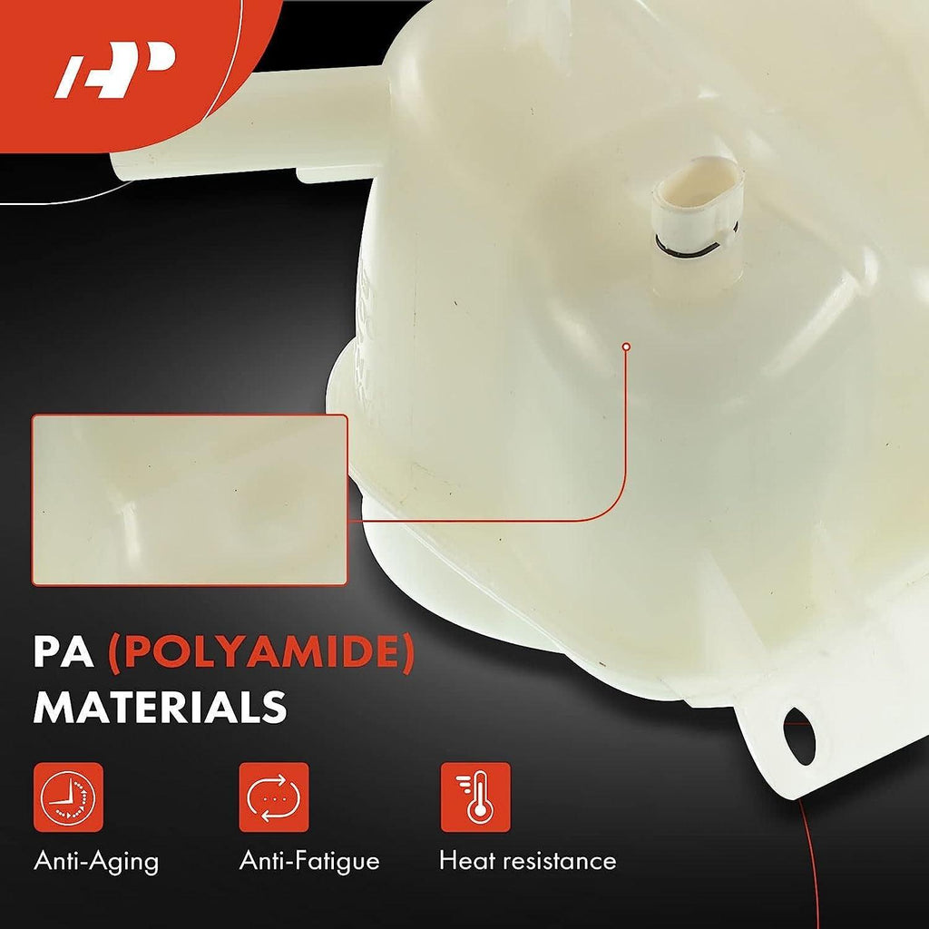 A-Premium Engine Coolant Overflow Recovery Reservoir Tank [With Cap & Sensor] Compatible with Saturn SC SC1 SC2 SL SL1 SL2 1993-2002, SW1 1993-1999, SW2 1993-2001, [1.9L Only], Replace# 21030881