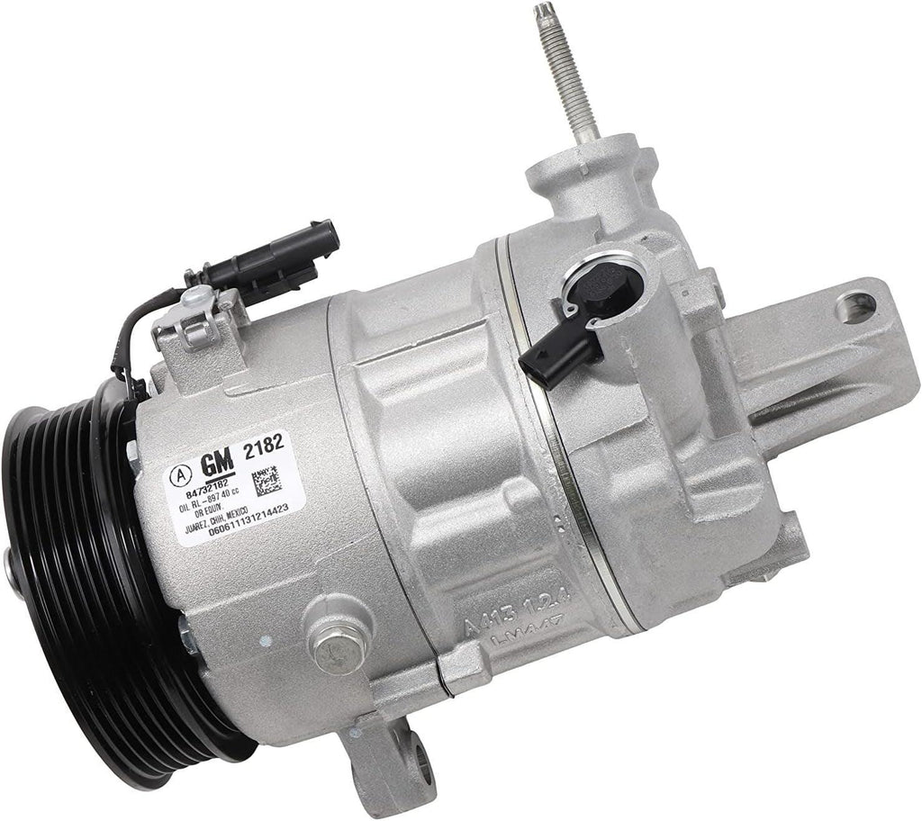 84732182 Air Conditioning Compressor Kit with Stud, Valve, Plug, and Oil