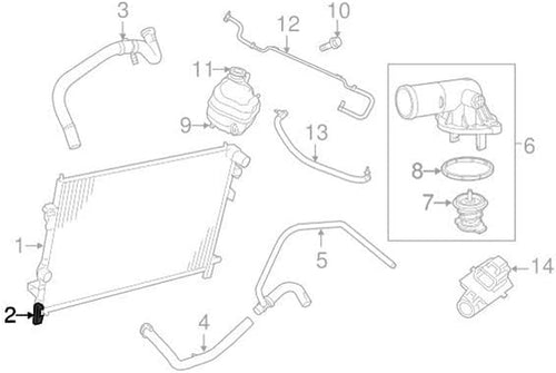 68046360AA Radiator Drain Plug Dodge Journey