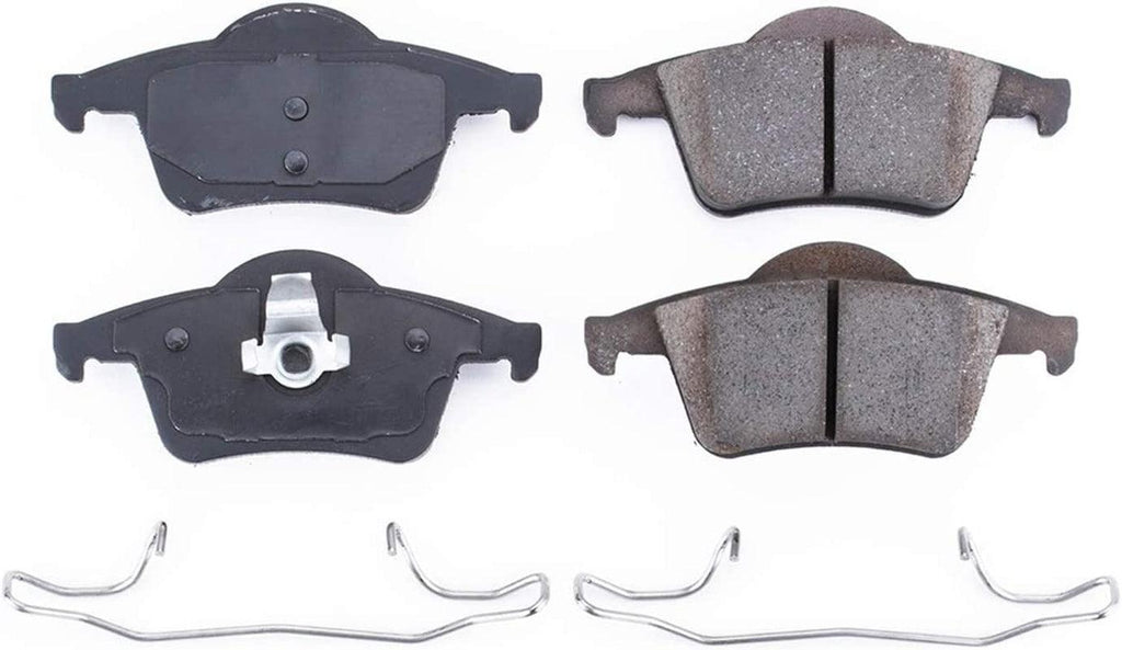17-795, Z17 Rear Ceramic Brake Pads with Hardware