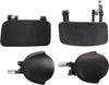Front and Rear Exterior Door Handle Set of 4 Compatible with 1999-2002 Mercury Villager, Fits 1999-2002 Nissan Quest Primed Driver and Passenger Side