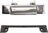 Aftermarket Front Exterior Door Handle Compatible with 1984-1988 Toyota Pickup and 1984-1989 Toyota 4Runner, Set of 2, Driver and Passenger Side, Chrome