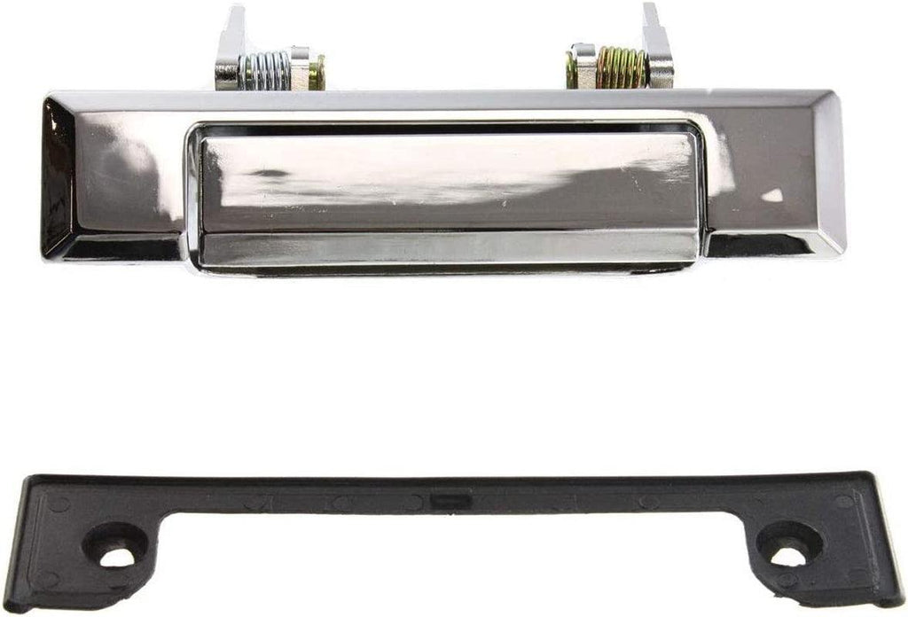 Aftermarket Front Exterior Door Handle Compatible with 1984-1988 Toyota Pickup and 1984-1989 Toyota 4Runner, Set of 2, Driver and Passenger Side, Chrome