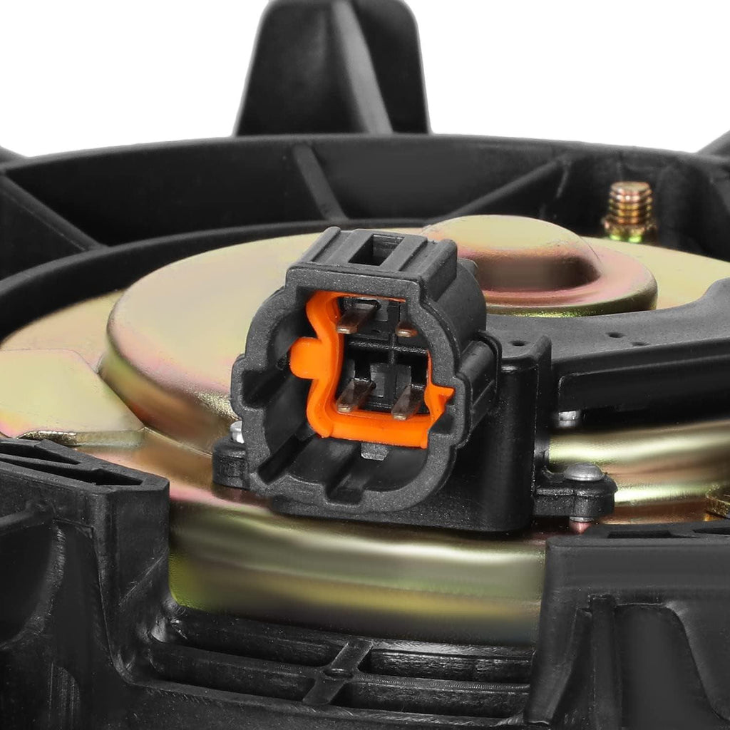 Factory Style Radiator Cooling Fan Assembly Compatible with 07-12 Nissan Sentra 2.0L,OEM-RF-0878