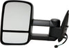 Dorman 955-1861 Driver Side Power Door Mirror - Heated / Folding Compatible with Select Chevrolet / GMC Models, Black