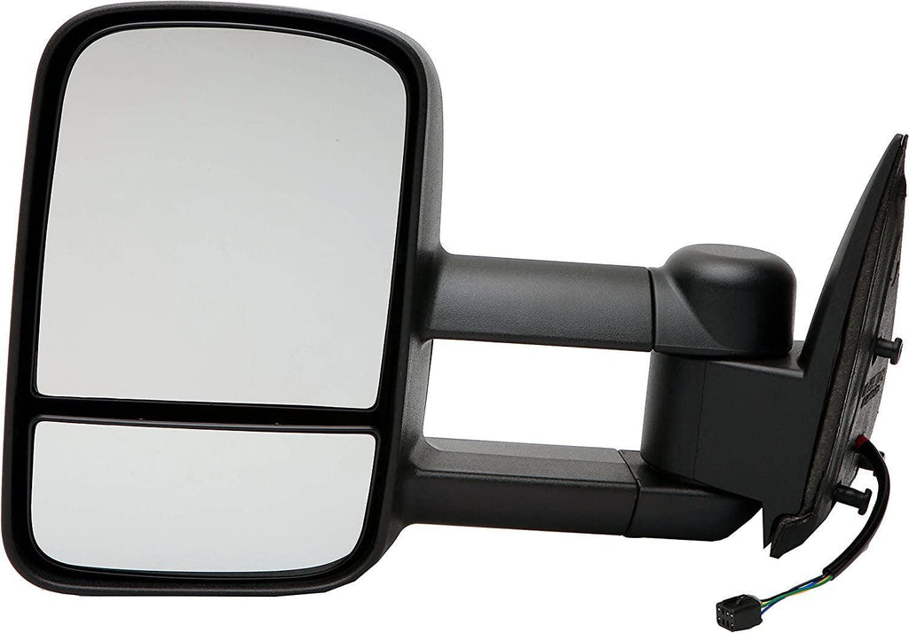 Dorman 955-1861 Driver Side Power Door Mirror - Heated / Folding Compatible with Select Chevrolet / GMC Models, Black