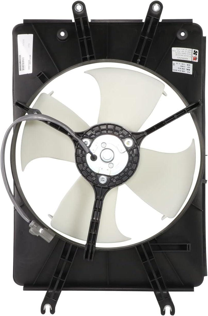 Factory Style A/C Condenser Fan Assembly Compatible with 01-02 Acura MDX / 03-04 Pilot,Oem-Rf-0745