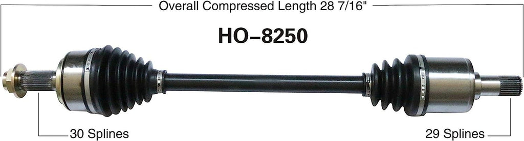 HO-8250 CV Axle