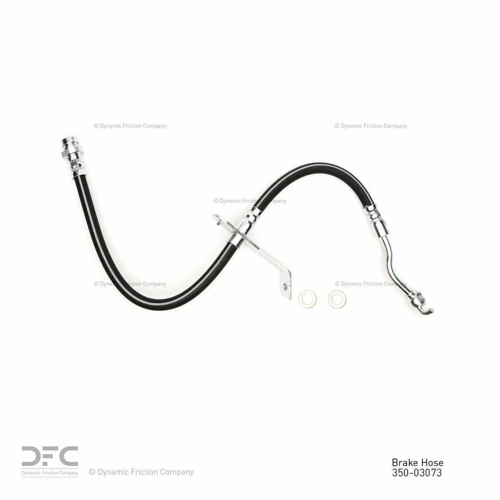Dynamite Friction Brake Hydraulic Hose for 12-17 Azera 350-03073