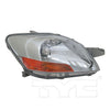 TYC Headlight Assembly for 07-11 Toyota Yaris 20-6797-01-9