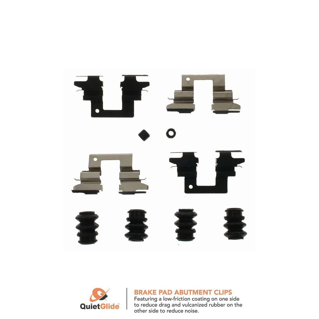 Carlson ディスクブレーキハードウェアキット パイロット、Mdx、Odyssey 13384Q用