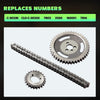Double Row Timing Set Fits for Chevy 350 400 327 305 283 383 262 265 Sbc Sb Chain Gear