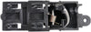 Dorman 82177 Front Driver Side Interior Door Handle Compatible with Select Ford Models, Black; Textured