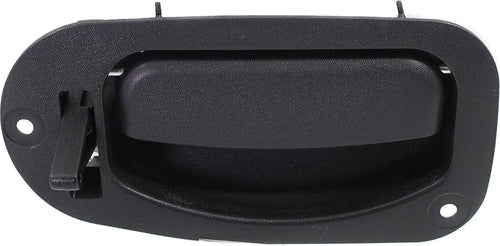 Interior Rear Door Handle Compatible with FORD F-150 1997-2004/F-250 1997-1999 LH outside Textured Black Supercab