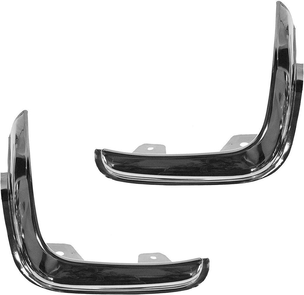 Side Corner Parking Light Trim Chrome Pair Set for 93-97 Ranger Pickup XLT 2WD