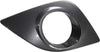 Fog Light Trim Compatible for 2015-2016 Toyota Corolla Left Driver and Right Passenger Primed