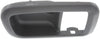 Compatible with Toyota Tundra Door Handle Trim 2000-2006 Passenger Side | Rear | inside | Gray | Extended Cab Pick up | 692970C010B2