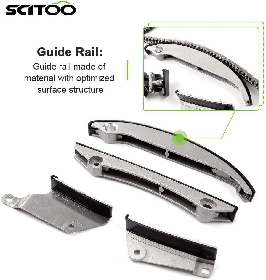 9-0397SA Engine Timing Chain Kit Sets Replaces for Chrysler 300 Concorde for Dodge Charger Intrepid Magnum Stratus V6 2.7L DOHC