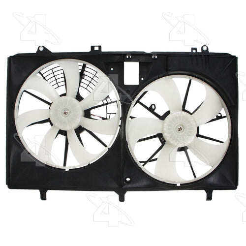 Four Seasons Dual Radiator and Condenser Fan Assembly for RX350, Sienna 76338