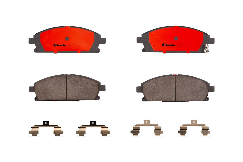 Brembo Front Disc Brake Pad Set for Quest, MDX, Pathfinder, QX4, Q45 (P56040N)