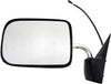 Dorman 955-381 Driver Side Power Door Mirror - Folding Compatible with Select Dodge Models, Black