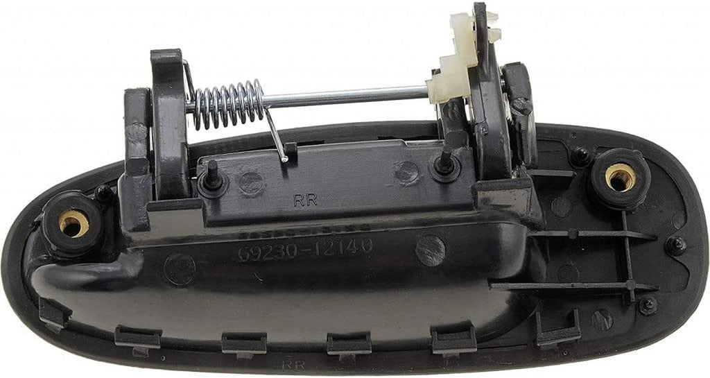 for Toyota RAV4 1996 1997 Exterior Door Handle Passenger Side Rear Textured Black | 69230-02020-C0, 69230-12140