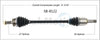 Sb-8122 - Front Passenger Side Cv Axle Shaft