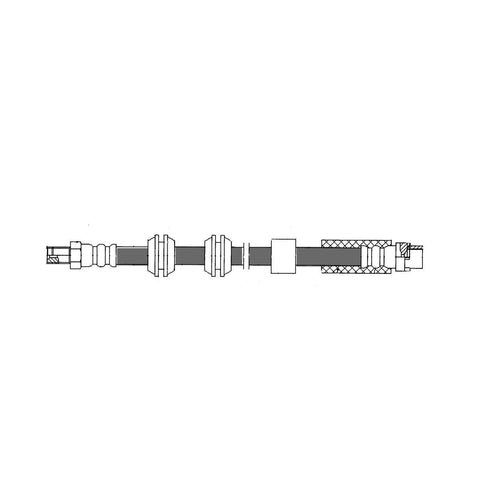 Centric Brake Hydraulic Hose for BMW 150.34021
