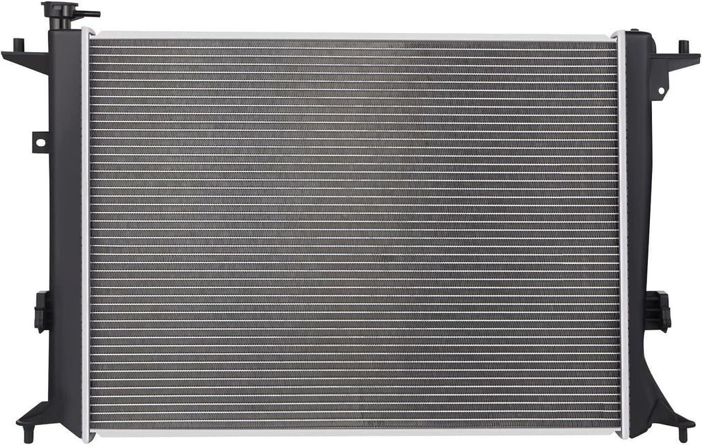 OEM-RA-13420 OE Style 1-Row Aluminum Cooling Radiator Compatible with 13-14 Hyundai Genesis Coupe 2.0L AT