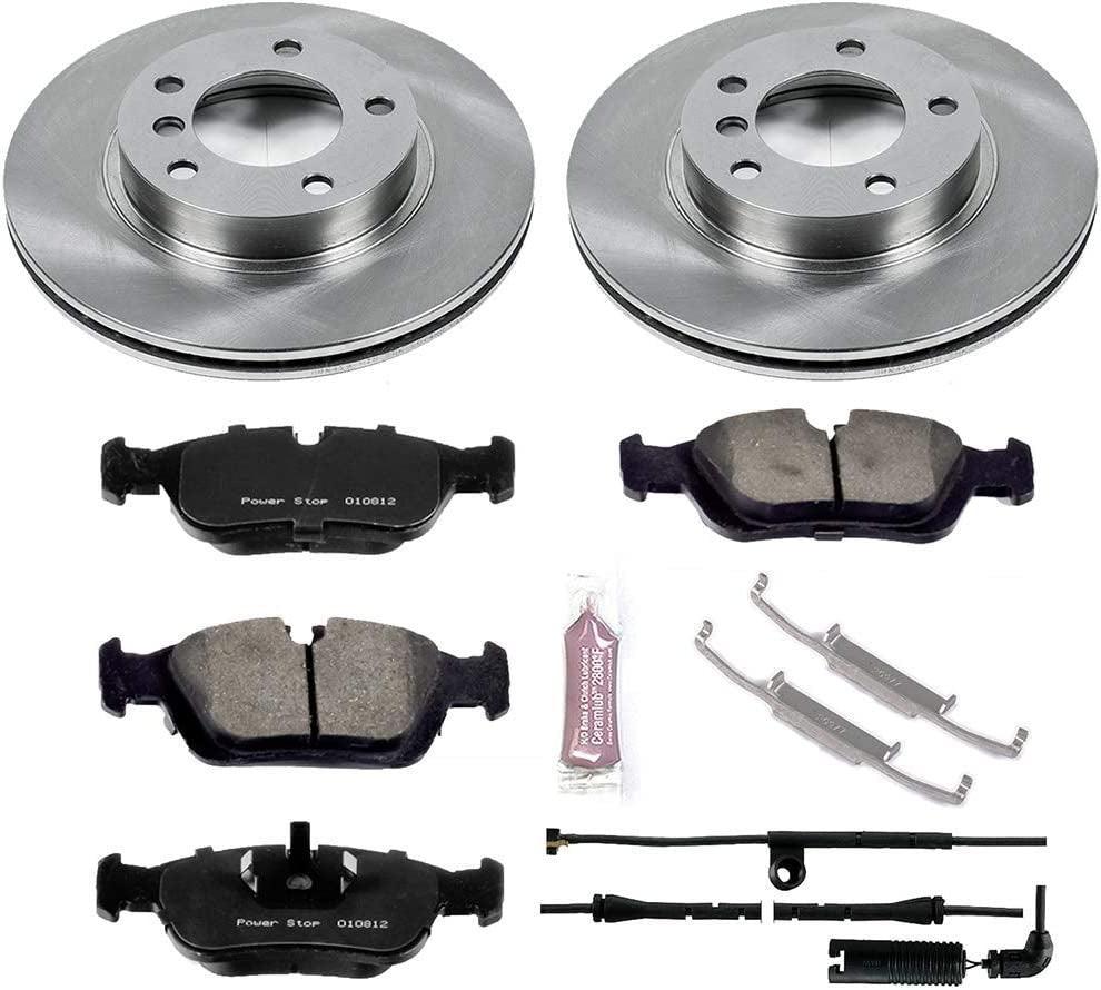 KOE497 Autospecialty Front Replacement Brake Kit-Oe Brake Rotors & Ceramic Brake Pads