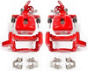Rear S2976 Pair of High-Temp Red Powder Coated Calipers