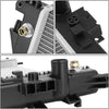 OEM-RA-13050 1-Row Aluminum Core Radiator Compatible with 2007-2009 Solstice 2.0L,19-5/16" W X 14-1/2" H X 1" D,1-5/16" Inlet / 1-5/16" Outlet