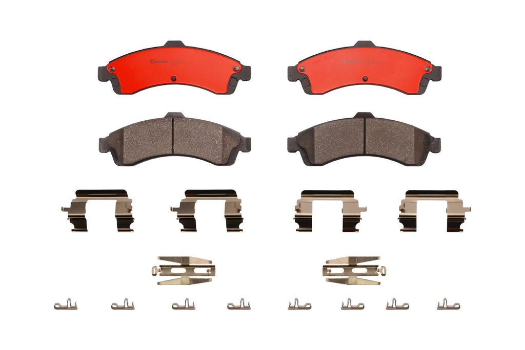 Front Disc Brake Pad Set for SSR, Rainier, Trailblazer+Mo