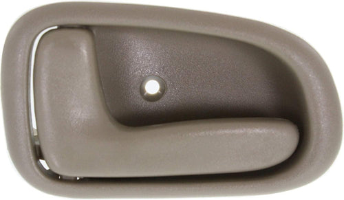 Aftermarket Front Interior Door Handle Compatible with 1993-1997 Toyota Corolla Beige Driver Side