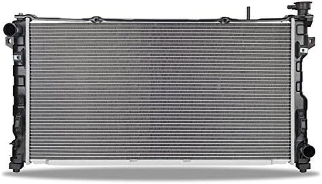 R2795-MT Plastic End-Tank Radiator Compatible with Chrysler Town 2005-2007