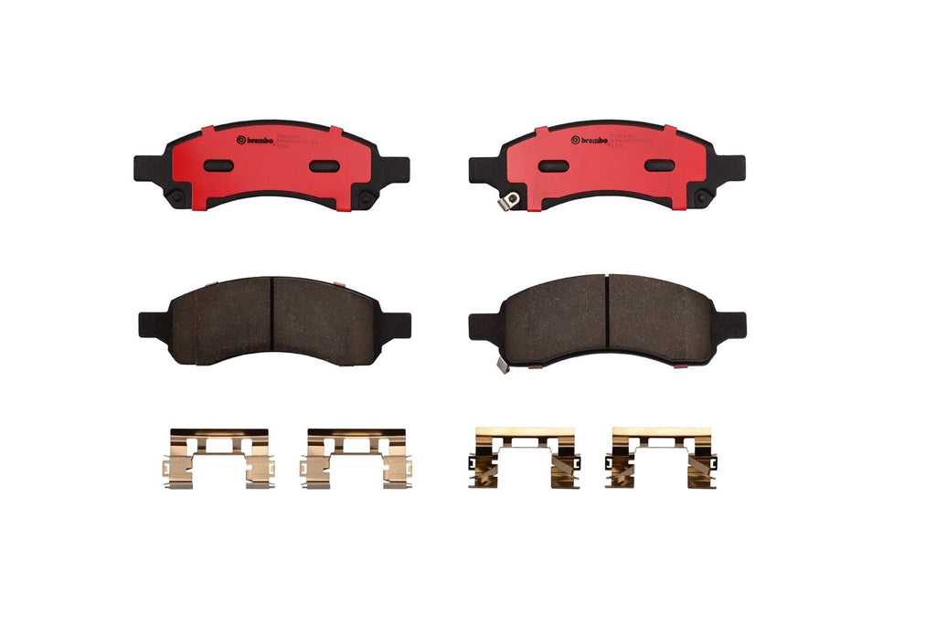 Front Disc Brake Pad Set for Enclave, Traverse, Acadia Limited+More (P10049N)