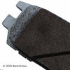 Beck Arnley Rear Disc Brake Pad Set for 1992-2000 Mitsubishi Montero (085-1464)