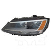 TYC Headlight Assembly for 11-16 Jetta 20-12562-00-9