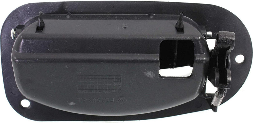 Interior Rear Door Handle Compatible with FORD F-150 1997-2004/F-250 1997-1999 LH outside Textured Black Supercab
