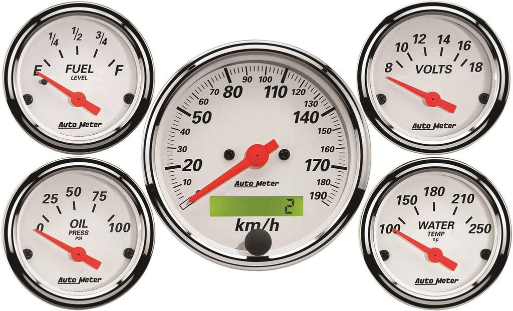 1302-M Arctic White Street Rod Kit