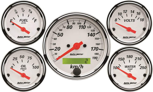 1302-M Arctic White Street Rod Kit