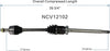 NCV12102 CV Axle Shaft Assembly for Select 2013-16 Dodge Dart - Front Right (Passenger Side)