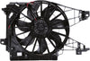 621950 Cooling Fan Assembly Compatible with 2006-2009 Chevrolet Corvette, Black