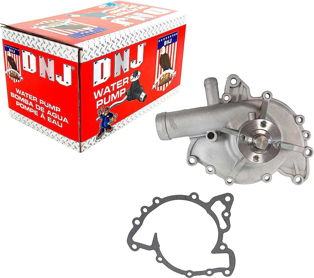 DNJ WP4281 Water Pump for 75-87 Chevrolet, Buick, Oldsmobile, Pontiac, GMC, Bonneville, Lesabre, 3.8L V6 OHV Naturally Aspirated, Turbocharged